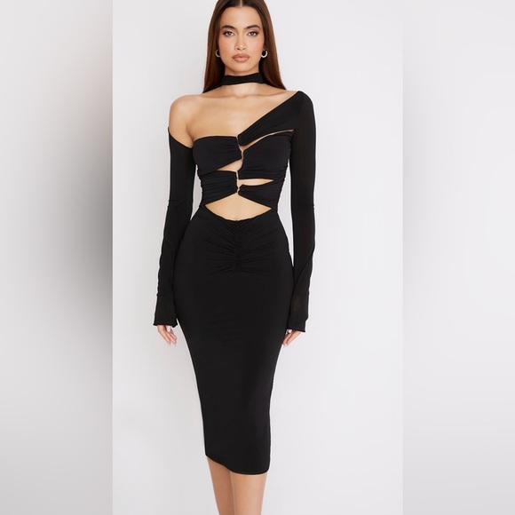 House of CB Tops - House of CB Aline Black Dress